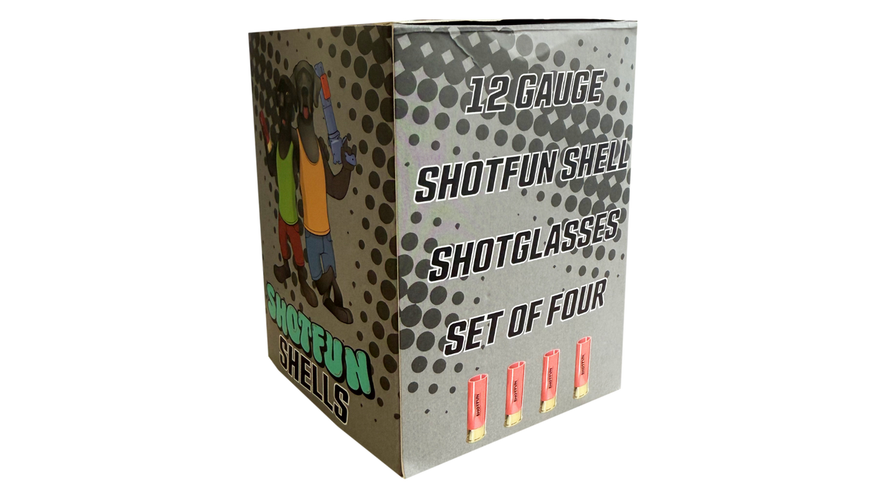 NEW! Shotfun Shells Shot Glass (4 pack)