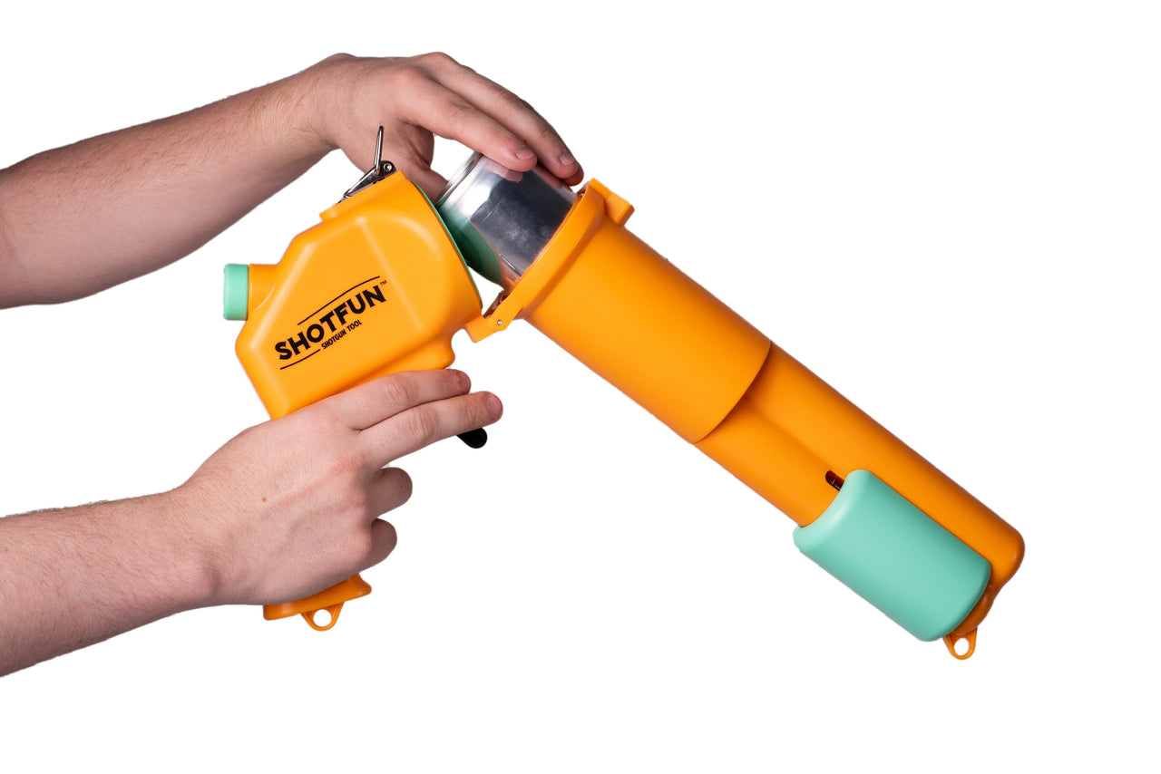 Orange Shotfun Beer Shotgun Tool
