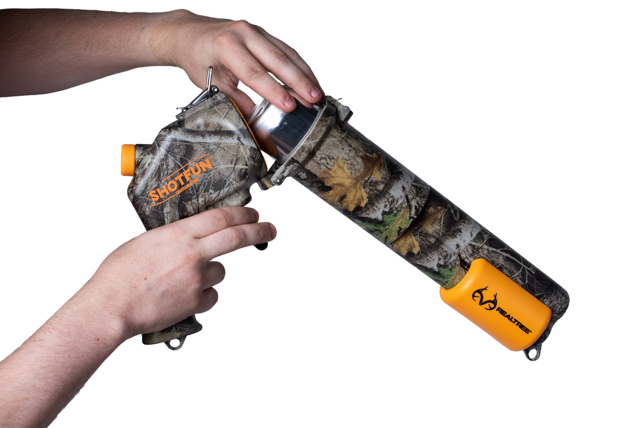 Shotfun Tool to Shotgun a canned beverage. – Shotfun™