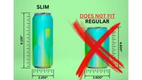 Thumbnail for Shotfun Slim Can | Blue/Red