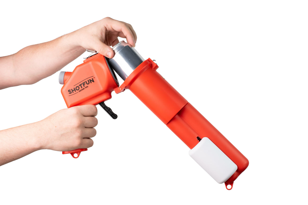 Red Shotfun Beer Shotgun Tool 
