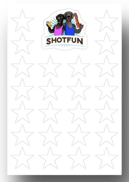 Sticker Pack for Shotfun Beer Shotgun 