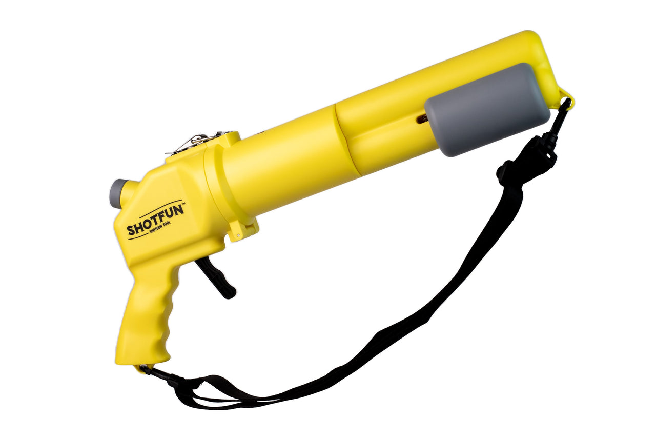 Yellow Shotfun Beer Shotgun Tool 